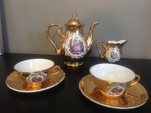 Service café vintage en - service,
