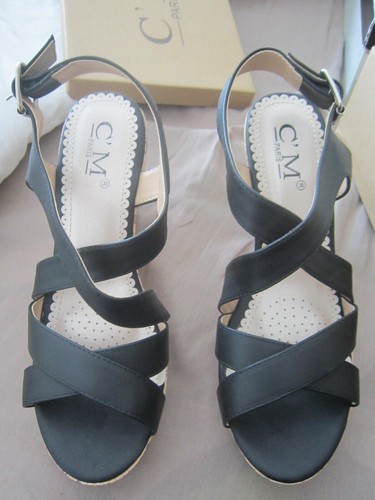 Sandales compensées femme - sandales,
