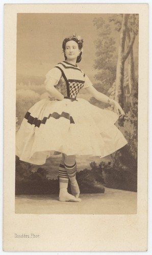 Cdv 1865 élise parent - cdv,