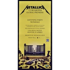 Affiche METALLICA 72 Seasons