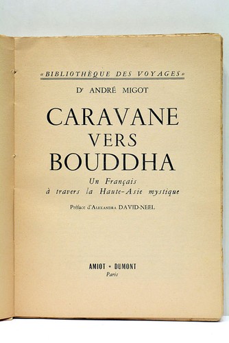 Livre ancien migot caravane - livre,
