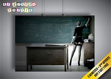 Poster Sexy Professeur Porte