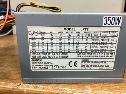 Powerlink lpt2 350w atx pin - powerlink, 20-pin