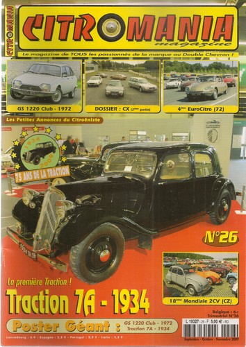 Citromania citroen traction - citromania, 26