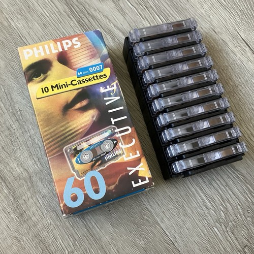 Boîte mini cassettes - 10, mini-cassettes