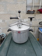 Ancienne cocotte minute aluminium L'AUTO THERMOS