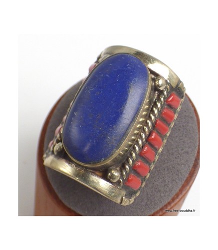 Grosse bague tibétaine - grosse,