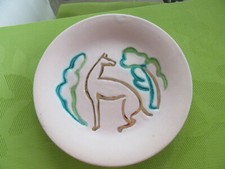 ASSIETTE CERAMIQUE "CHEVAL" L