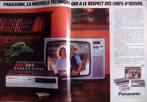 Publicité magnétoscope - publicitÉ,