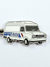 PORTE-CLES - DAF 400 - DAF TRUCKS 1990s - Métal ÉMAILLÉ - Vintage Garages -