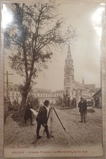 SOLIGNY Grande Trappe Géomètre Topographe Surveying Surveyor Theodolite Transit