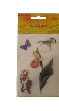PLANCHE TRANSFERT FLEURS EN