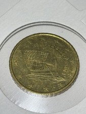 Pièce Monnaie 50 Centimes Euros Chypre ?? 2008 Bateau De Kyrenia TBE