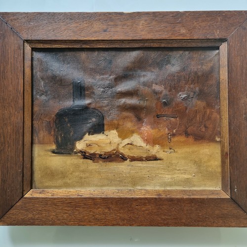Peinture ancienne sur toile - peinture,