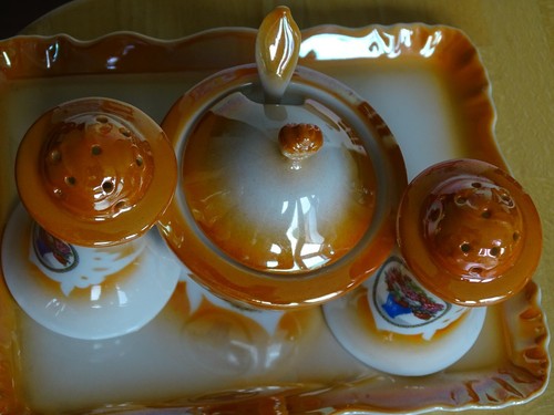 Ancien set sel poivre - set, et
