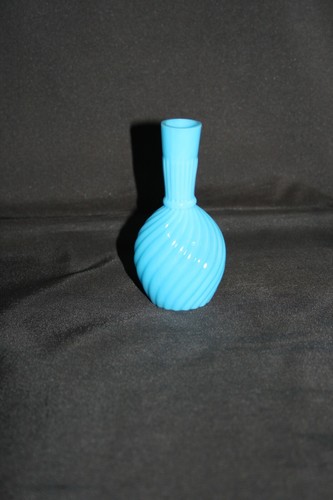 Vase bleu opaline - en, bleue