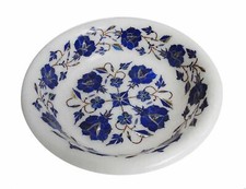 7 " Marbre Blanc Fruit Bol