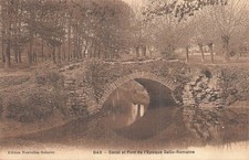 40 DAX CANAL ET PONT DE L EPOQUE GALLO ROMAINE 101908