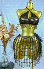 Handmade Black Crochet