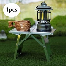 Table de camping pliante et