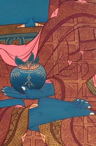 Thangka tibet indien peinture - thangka,