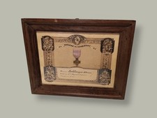 Cadre Français WW2 médaille