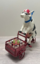Statue vache marchande de - vache,