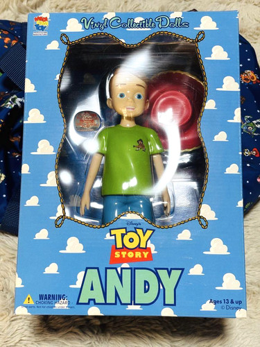 Pixar medicom toy andy - pixar,