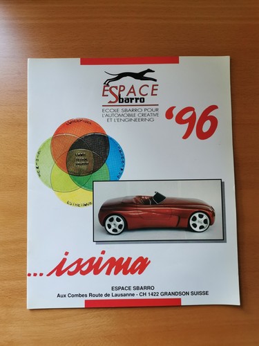 Rare brochure franco sbarro - franco,