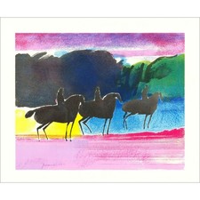 GUIRAMAND Paul - Lithographie