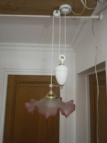 Ancienne lampe monte baisse - ancienne,