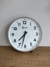 Pendule Industrielle BRILLÉ - Murale - Made In France - Ancienne - Vintage