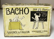 Rare Boîte Pub Plumes BACHO