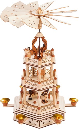 Pyramide noël forêt cm - pyramide, de