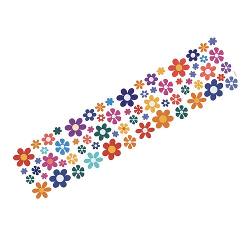 Pcs stickers muraux fleur - pcs,