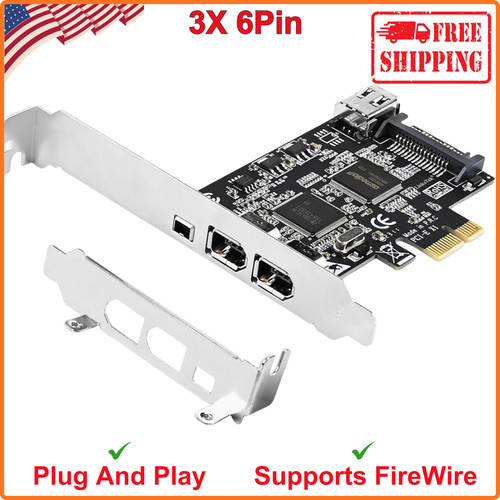 Ports pcie 1394a firewire - pcie,