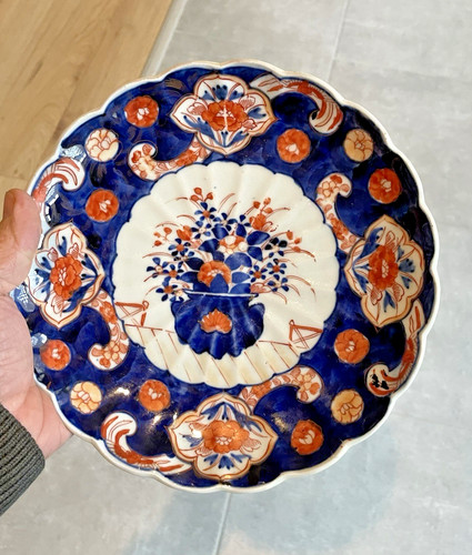 Assiette plat japon imari - assiette,