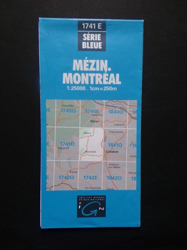 Carte ign série bleue - ign,