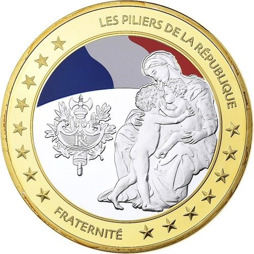 France médaille les piliers - france,, médaille,