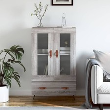 Buffet Haut Armoire de Rangement Meuble de Salon Bois d'Ingénierie vidaXL