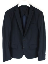 Veste En Fonte D'Acier Pour Homme (EU) 52 À Revers Notch Simplement Doublée