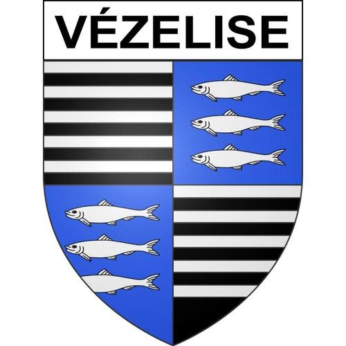 Vézelise ville sticker - 54,