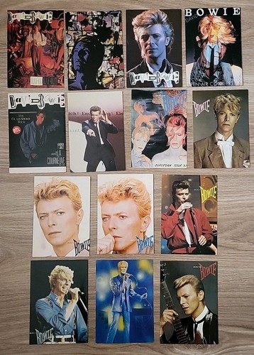David bowie lot - bowie, cartes