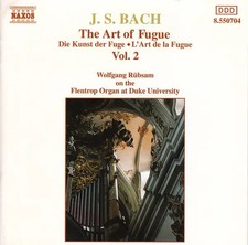 CD Bach The Art Of Fugue, Vol