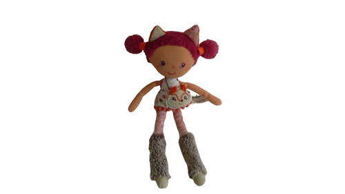 Doudou peluche poup comme - poup�e,