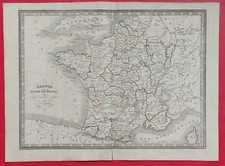 1842  Carte Géographie Atlas