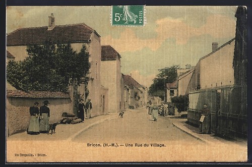 Cpa bricon une - bricon,