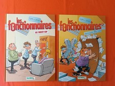 2 BDs - LES FONCTIONNAIRES - T6, employés des tas et Best of - EO