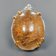 Bijoux Pendentif Quartz