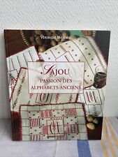Ancien Livre Passion Alphabets Ancien Broderie Sajou Maillard 2004